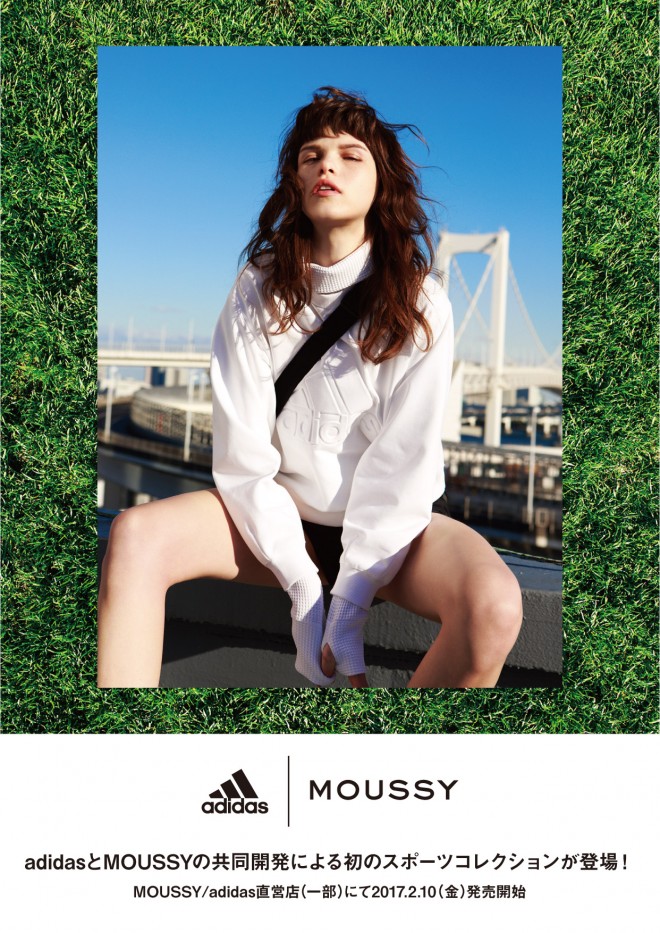 MOUSSY」 adidasとの共同開発商品がついに販売スタートします!! - AVA