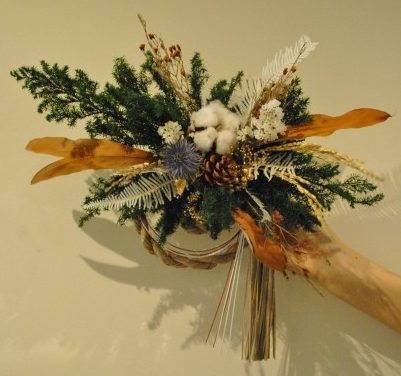CHRISTMAS & WINTER Workshop Vol.3「ドライフラワーで作るお正月飾り」#Special